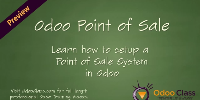 Odoo Point of Sale - Learn how to setup the POS application in Odoo